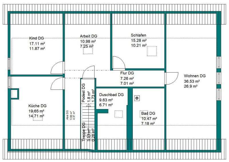 Wohnung zur Miete 700 € 3 Zimmer 96 m²<br/>Wohnfläche ab sofort<br/>Verfügbarkeit Dorfplatz Weddel Cremlingen 38162