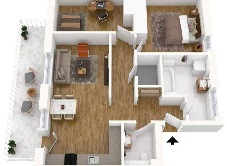 Wohnung zum Kauf 320.000 € 3 Zimmer 67,2 m² 1. Geschoss Neukirchen am Großvenediger 5741