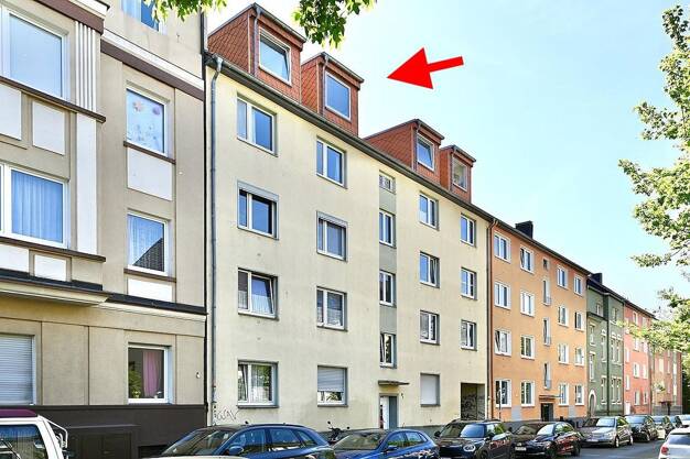 Wohnung zum Kauf provisionsfrei 145.000 € 2 Zimmer 66 m² Dachgeschoss, 5. Geschoss Bochum 44789
