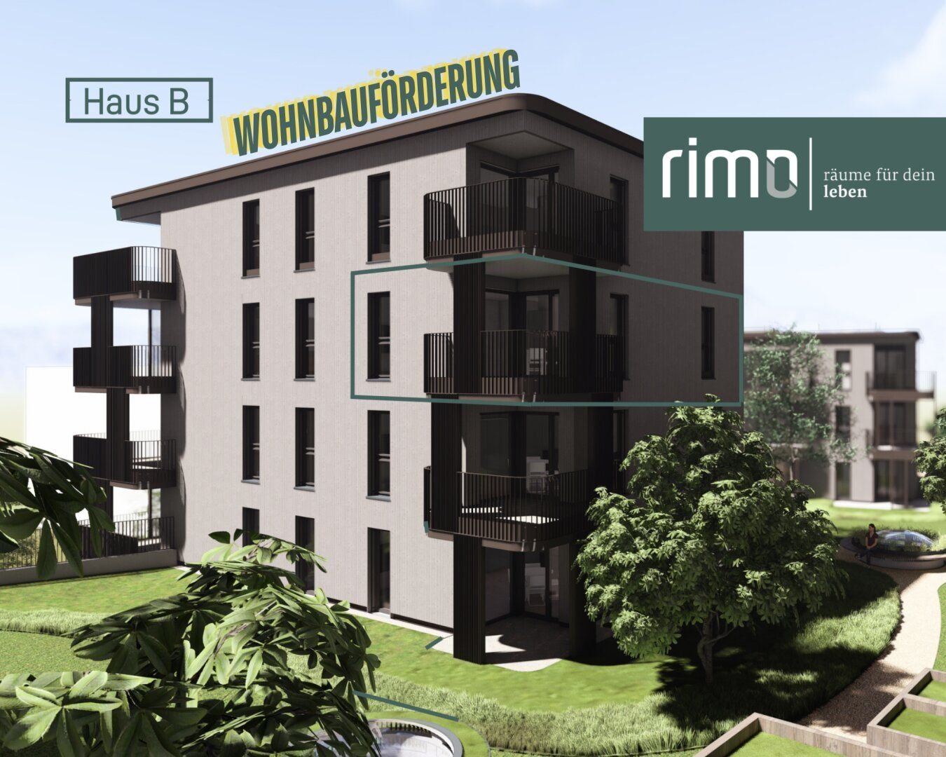 Terrassenwohnung zum Kauf 357.000 € 2 Zimmer 51,3 m²<br/>Wohnfläche 2.<br/>Geschoss Littastraße 12 Götzis 6840