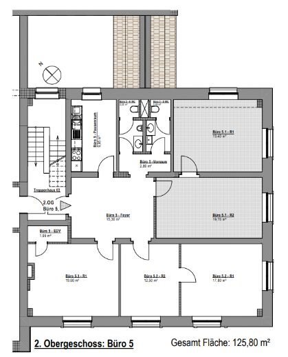 Bürofläche zur Miete provisionsfrei 513,67 € 2 Zimmer 39,1 m²<br/>Bürofläche Meißner Straße 177 Radebeul 01445