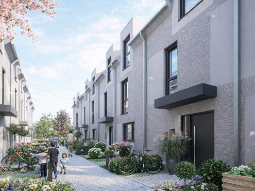 Reihenmittelhaus zum Kauf - Erstbezug provisionsfrei 690.000 € 5 Zimmer 111,2 m² Backbergstr. 14 Britz Berlin 12347