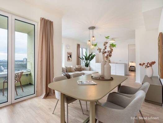 Wohnung zur Miete - Erstbezug 1.352 € 2 Zimmer 67,6 m² 7. Geschoss frei ab sofort Bonner Str. 168 Bayenthal Köln 50968