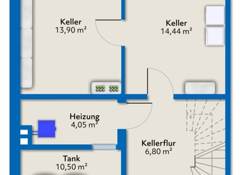 Reihenmittelhaus zum Kauf 210.000 € 4 Zimmer 112 m² 227 m² Grundstück Moordeich Stuhr / Moordeich 28816