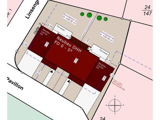 Grundstück zum Kauf provisionsfrei 190.000 € 448 m² Grundstück Großenhausen Linsengericht 63589