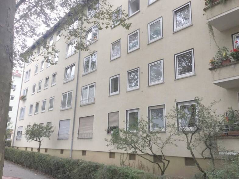 Wohnung zur Miete 641 € 3 Zimmer 45,2 m² 2. Geschoss frei ab 11.06.2025 Niederwaldstr. 39 Rheingauviertel Wiesbaden 65197