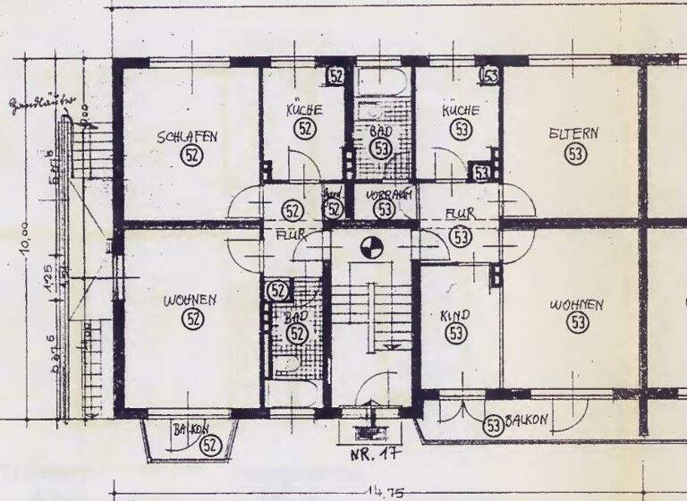 Mehrfamilienhaus zum Kauf provisionsfrei als Kapitalanlage geeignet 703.000 € 14,5 Zimmer 331,7 m² Köhlerhof 17 Gröpelingen Bremen 28237