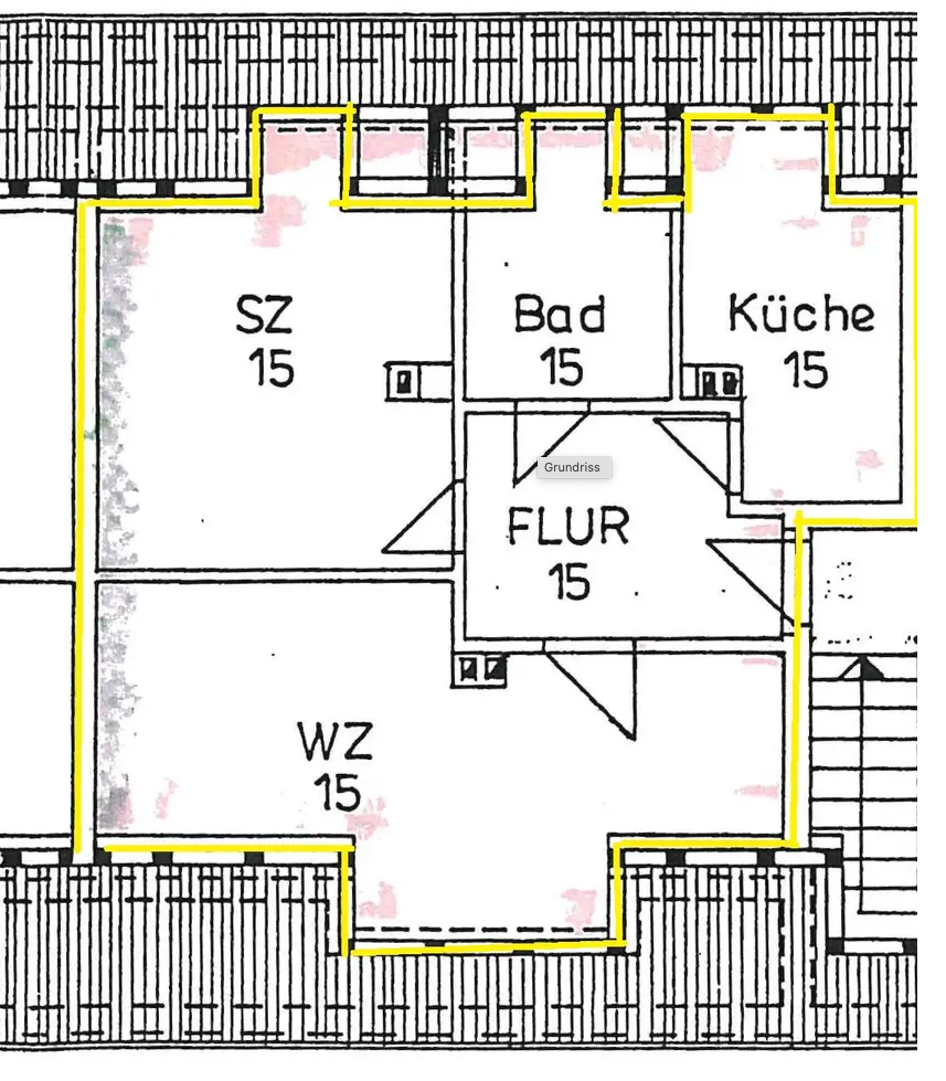 Wohnung zum Kauf 45.000 € 2 Zimmer 48 m²<br/>Wohnfläche Regiser Straße 11 Deutzen Neukieritzsch 04575