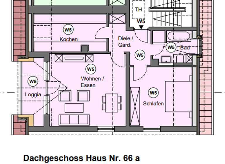 Wohnung zum Kauf provisionsfrei 226.800 € 2 Zimmer 63 m²<br/>Wohnfläche Dachgeschoss, 2.<br/>Geschoss ab sofort<br/>Verfügbarkeit Altenfurter Straße 66a Altenfurt Nürnberg 90475