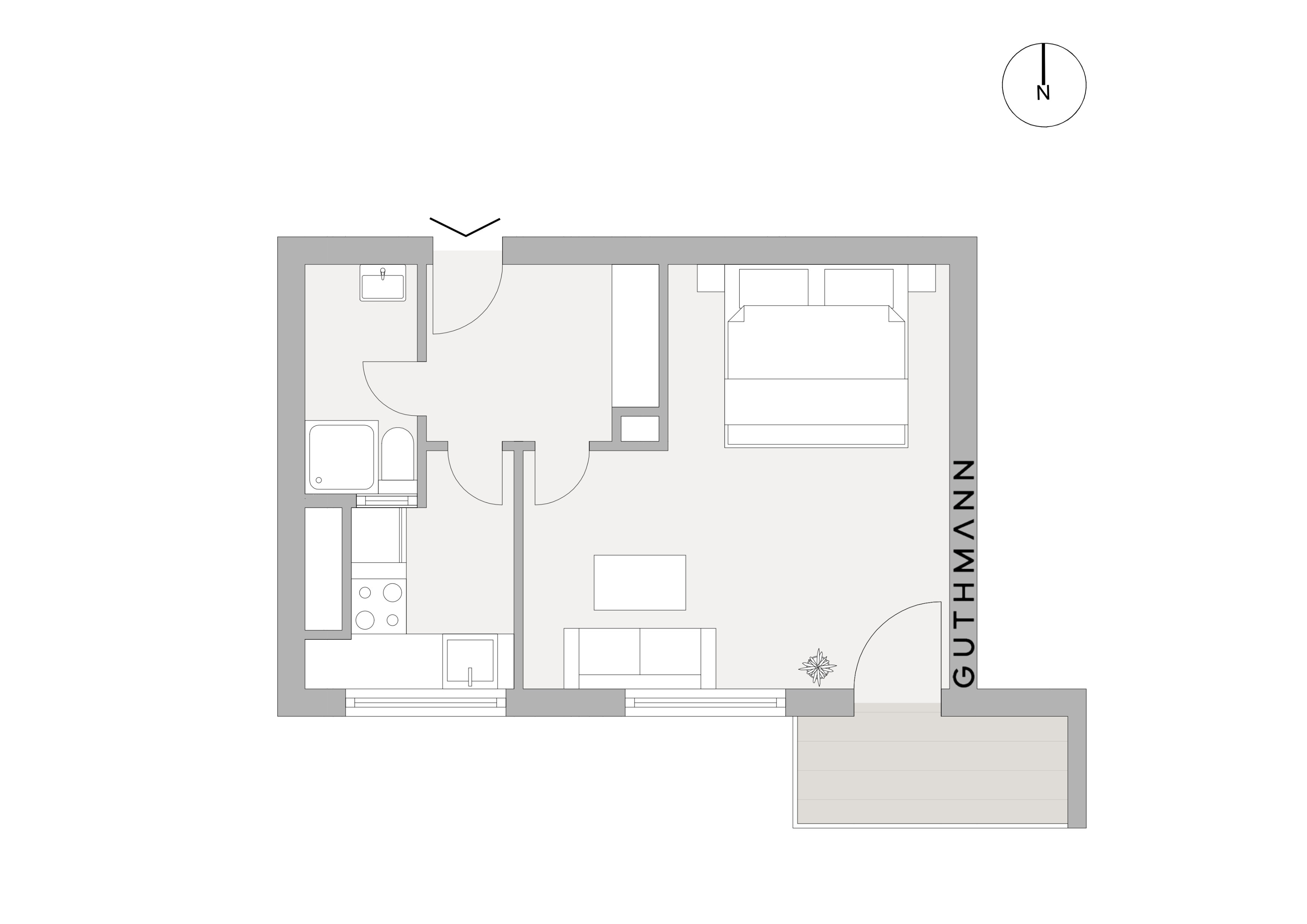 Wohnung zum Kauf 130.000 € 1 Zimmer 36,8 m²<br/>Wohnfläche 1.<br/>Geschoss Buckow Berlin 12349