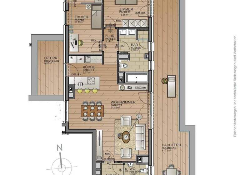 Wohnung zur Miete 1.806 € 3 Zimmer 93 m² 2. Geschoss Maria Enzersdorf 2344