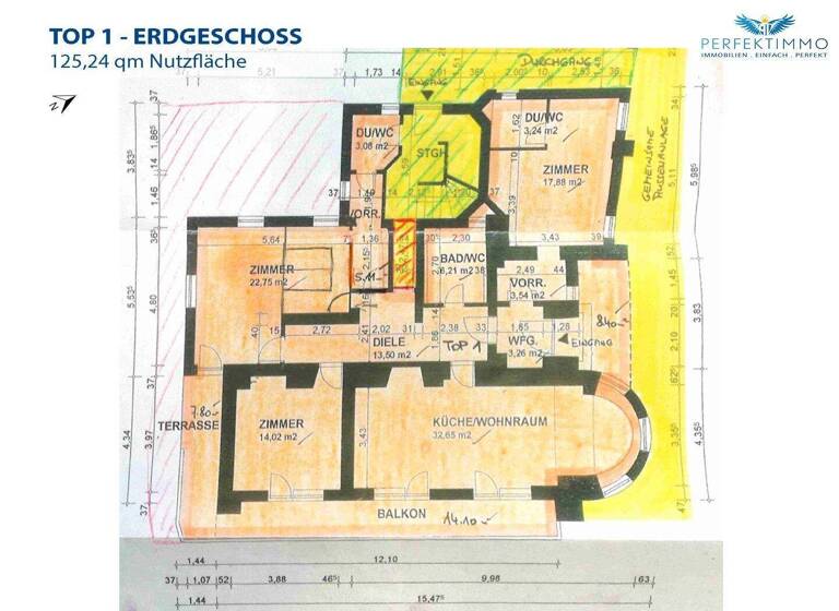 Wohnung zum Kauf 299.900 € 5 Zimmer 125,2 m² EG Nassereith 6465