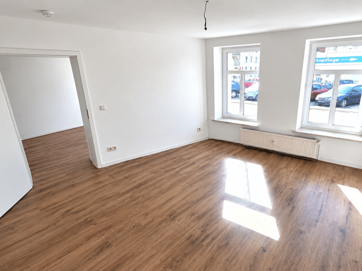 Wohnung zur Miete 489 € 2 Zimmer 44 m² Geschoss EG/4 frei ab sofort Äußere Leipziger Straße 7 Schkeuditz Schkeuditz 04435