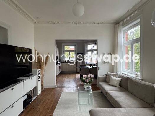 Wohnung zur Miete Tauschwohnung 855 € 2 Zimmer 60 m² 4. Geschoss St. Pauli Hamburg 22767
