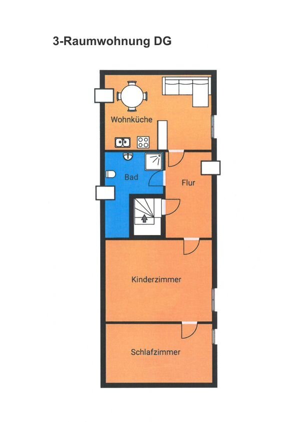 Wohnung zur Miete 500 € 2 Zimmer 70 m²<br/>Wohnfläche EG<br/>Geschoss ab sofort<br/>Verfügbarkeit Schönwalde Schönwalde 15910