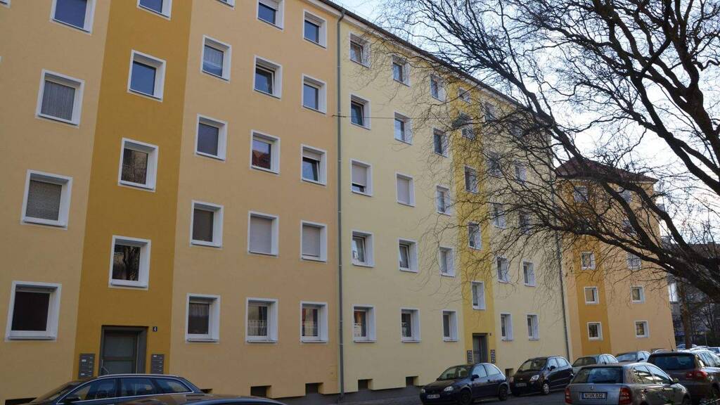 Wohnung zur Miete 473 € 2 Zimmer 58,1 m² Geschoss 4/5 frei ab sofort Budapester Straße 8 Gibitzenhof Nürnberg 90459