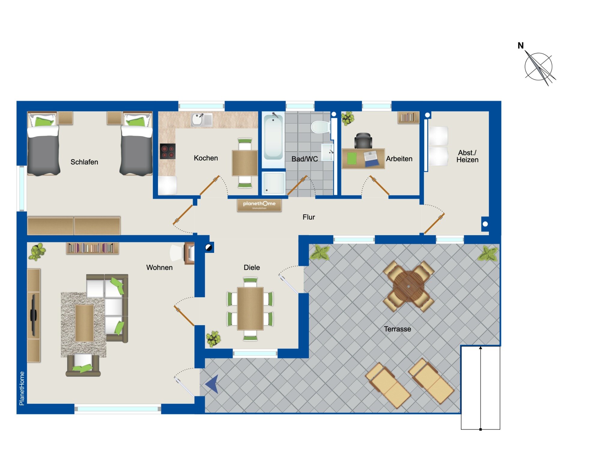 Einfamilienhaus zum Kauf 390.000 € 3 Zimmer 114 m²<br/>Wohnfläche 1.500 m²<br/>Grundstück Altstadt Plauen 08527