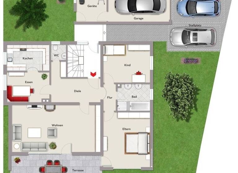 Einfamilienhaus zum Kauf 480.000 € 7 Zimmer 197 m² 1.255 m² Grundstück Brodswinden Ansbach 91522