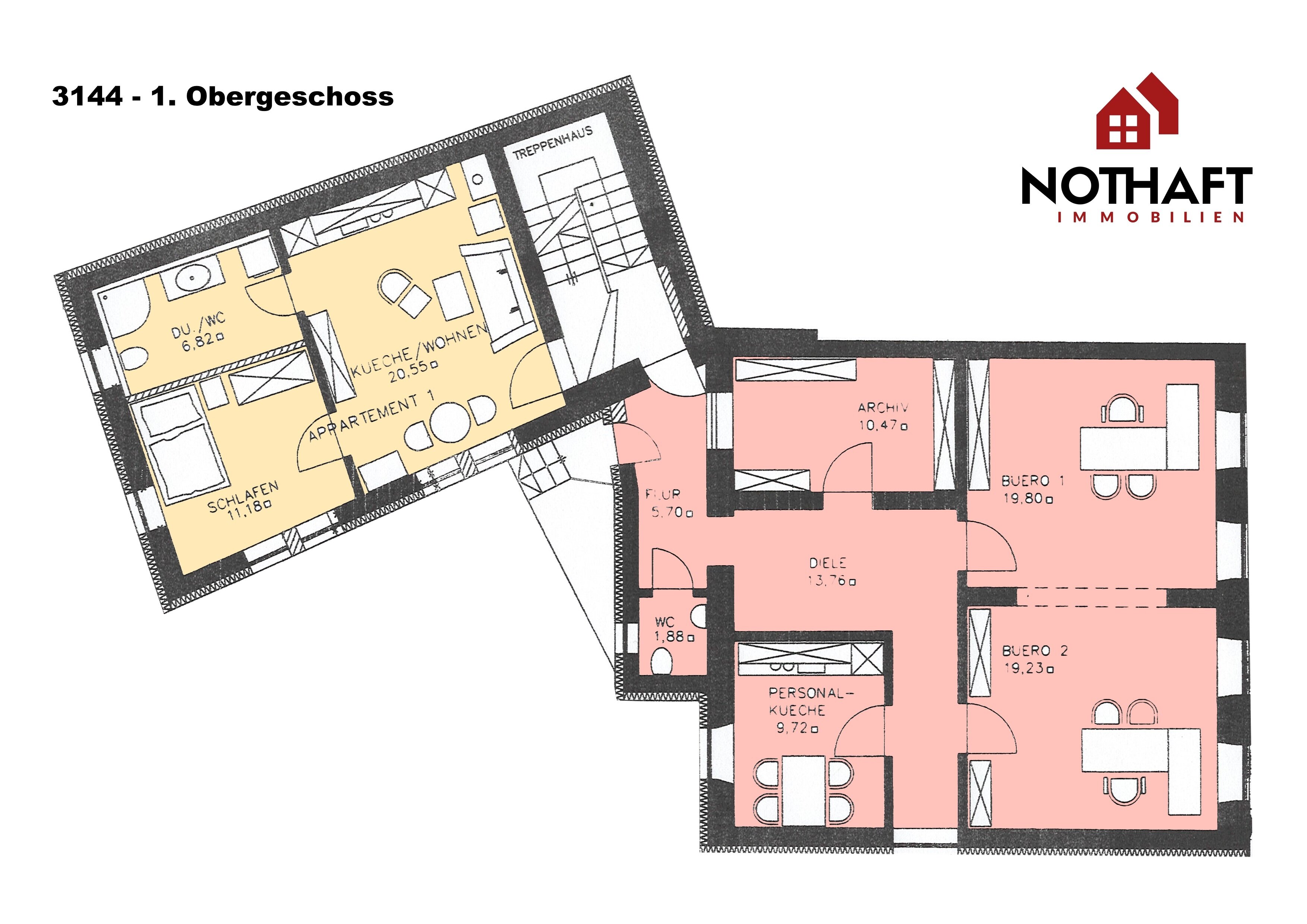 Büro-/Praxisfläche zum Kauf 1.175.000 € 307 m²<br/>Bürofläche Ruhmannsfelden Ruhmannsfelden 94239