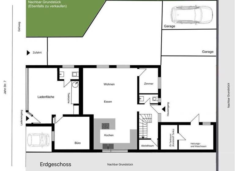 Einfamilienhaus zum Kauf provisionsfrei 650.000 € 8 Zimmer 190 m²<br/>Wohnfläche 352 m²<br/>Grundstück Bruchköbel Bruchköbel 63486
