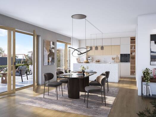 Terrassenwohnung zum Kauf - Neubau provisionsfrei 1.715.000 € 4 Zimmer 116,9 m² EG Farchanterstr. 6 Sendling-Westpark München 81377