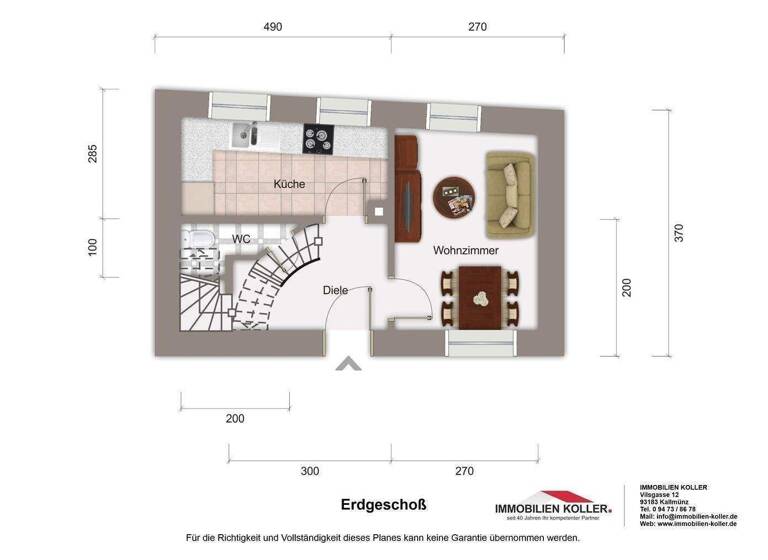 Haus zum Kauf 100.000 € 100 m² 52 m² Grundstück frei ab sofort Vilsgasse 6 Kallmünz 93183
