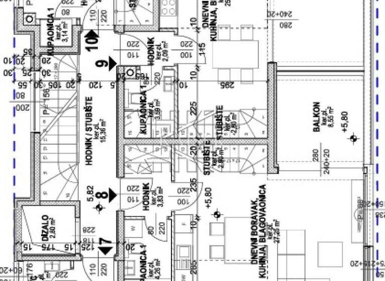 Wohnung zum Kauf 193.500 € 2 Zimmer 60 m² 1. Geschoss Povljana Povljana