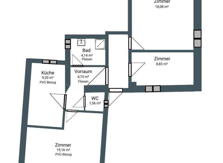 Wohnung zur Miete 750 € 3 Zimmer 75 m² Erpersdorf 3435