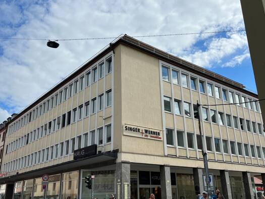 Bürofläche zur Miete 12,90 € 350 m² Bürofläche Eichhornstraße 28/ Theaterstraße 14 Altstadt Würzburg 97070
