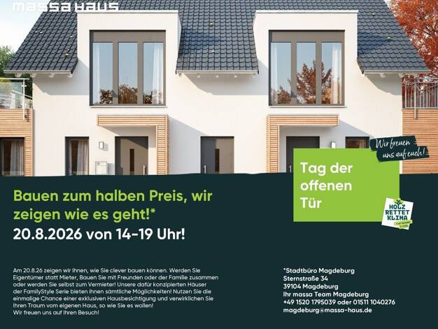 Einfamilienhaus zum Kauf - Erstbezug 241.109 € 3 Zimmer 98 m² 353 m² Grundstück Neugattersleben Nienburg (Saale) 06429