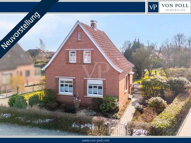 Einfamilienhaus zum Kauf 219.000 € 5 Zimmer 105 m² 1.596 m² Grundstück Westrhauderfehn Rhauderfehn / Westrhauderfehn 26817