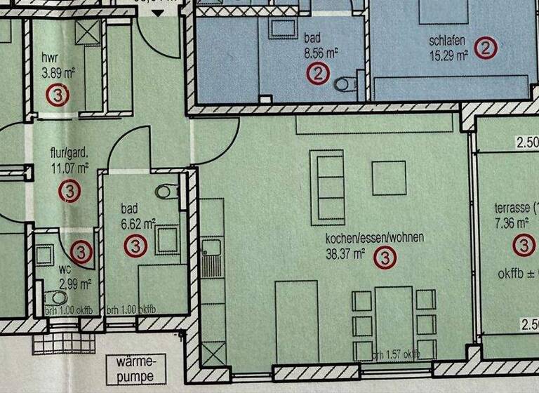 Wohnung zum Kauf 399.500 € 3 Zimmer 99 m² 1. Geschoss Niederbexbach Bexbach 66450