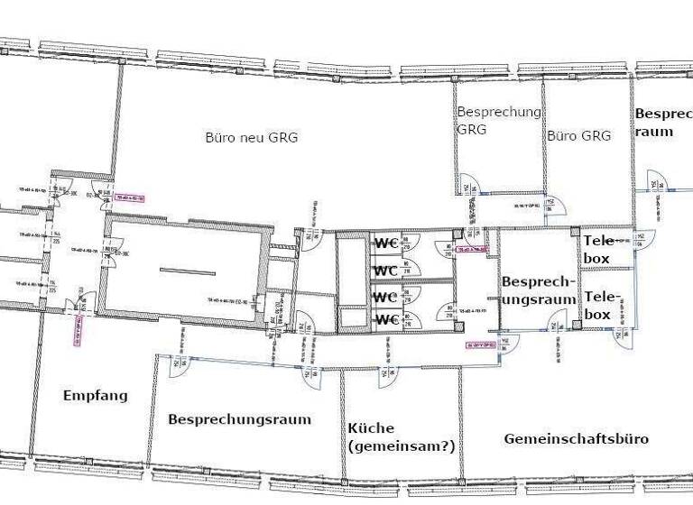 Bürofläche zur Miete 19,45 € 530 m² Bürofläche Wien 1020