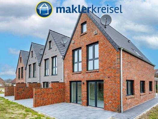 Haus zum Kauf - Erstbezug provisionsfrei 329.000 € 3 Zimmer 100 m² 2.117 m² Grundstück Werdum 26427