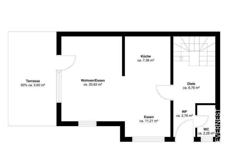 Doppelhaushälfte zum Kauf 599.000 € 7 Zimmer 178 m² 302 m² Grundstück Rösrath 51503