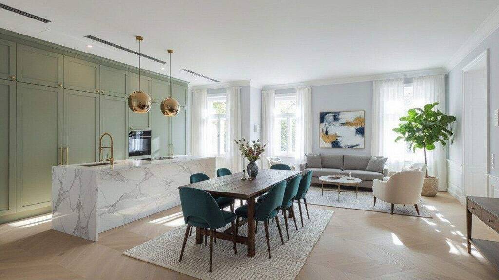 Wohnung zum Kauf - Erstbezug 1.490.000 € 4 Zimmer 130 m² 2. Geschoss Widerhoferplatz 1 Wien 1090