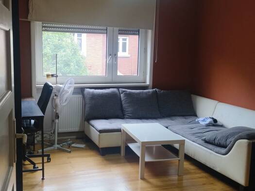 Terrassenwohnung zur Miete 520 € 2 Zimmer 62 m² Geschoss 3/3 frei ab sofort Weylstraße 27 Wohlgelegen Mannheim 68167