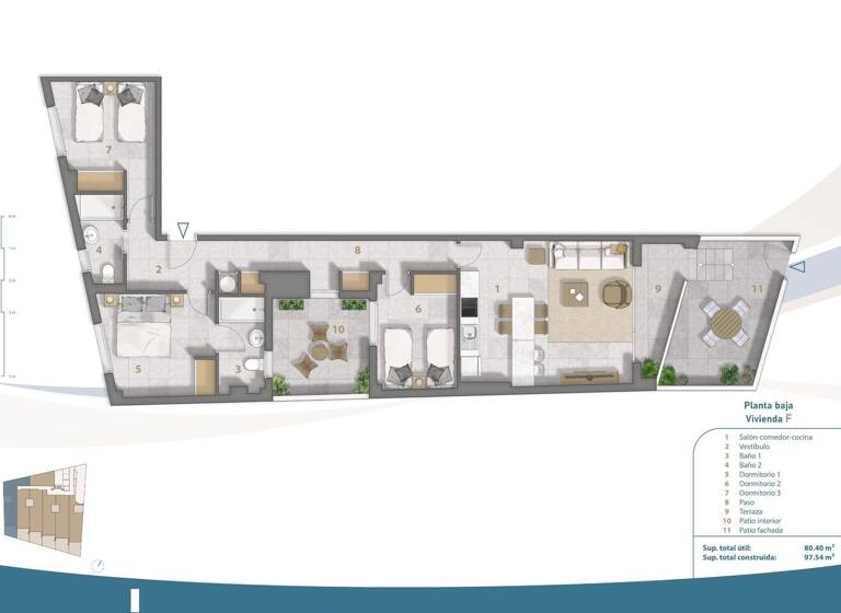Wohnung zum Kauf provisionsfrei 510.000 € 4 Zimmer 97 m² Calle Campoamor 121 San Pedro del Pinatar 30740