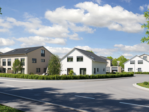 Doppelhaushälfte zum Kauf - Erstbezug provisionsfrei 5 Zimmer 130,8 m² 253,5 m² Grundstück Bergham Nittenau 93149