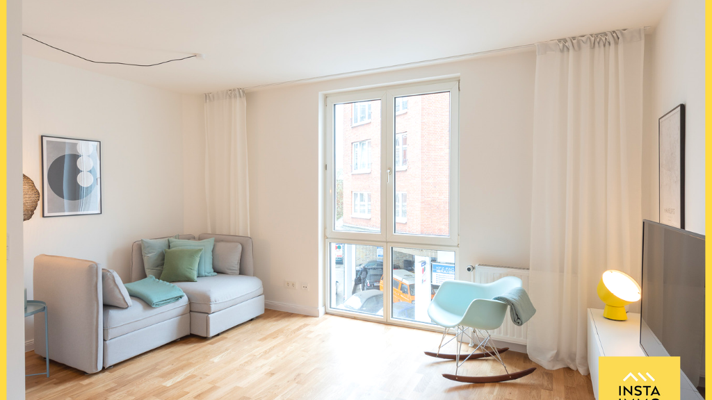 Studio zum Kauf 277.675 € 1 Zimmer 36 m² 2. Geschoss Arnoldstraße 2 Ottensen Hamburg 22765