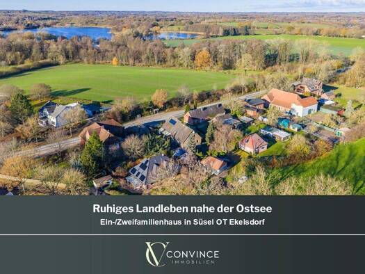 Doppelhaushälfte zum Kauf 230.000 € 7 Zimmer 142,7 m² 500 m² Grundstück Ekelsdorf Süsel OT Ekelsdorf 23701