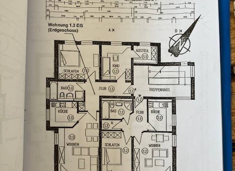 Wohnung zum Kauf als Kapitalanlage geeignet 120.600 € 3 Zimmer 67,5 m² Am Hölzchen 7 Bad Liebenstein 36448