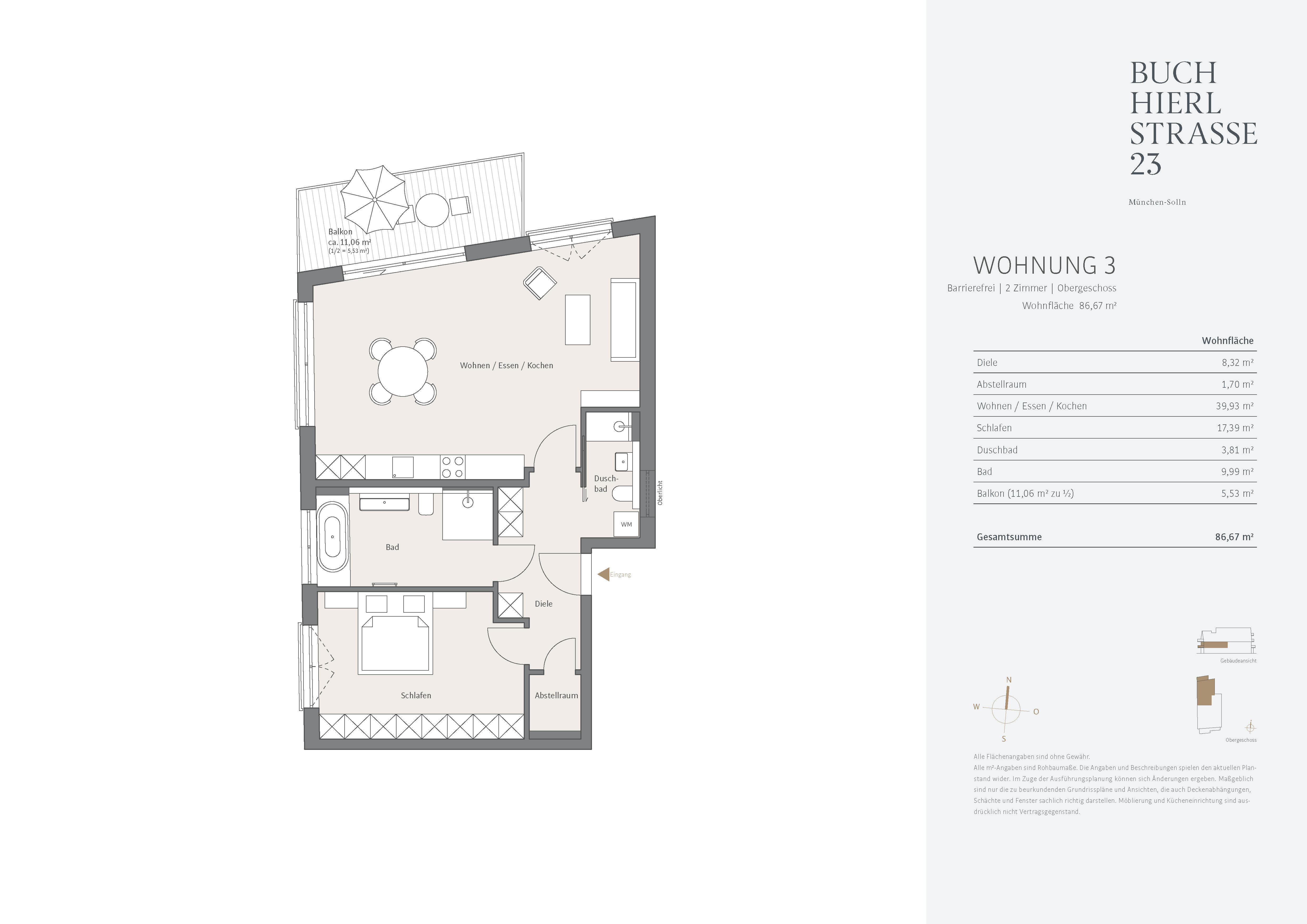 Wohnung zum Kauf provisionsfrei 1.130.000 € 2 Zimmer 86,7 m²<br/>Wohnfläche 1.<br/>Geschoss Solln München 81479