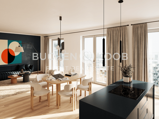 Wohnung zum Kauf - Neubau 1.090.000 € 4 Zimmer 86,5 m² 5. Geschoss Winterhude Hamburg 22301