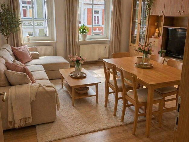 Wohnung zur Miete 690 € 6 Zimmer 118,5 m² 3. Geschoss August-Bebel-Str. 23 Zeitz 06712