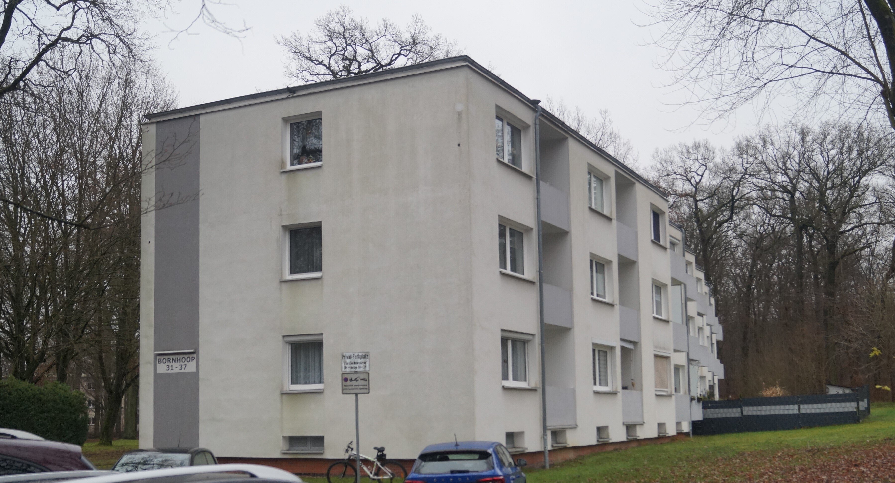 Wohnung zur Miete 475 € 2 Zimmer 49 m²<br/>Wohnfläche 1.<br/>Geschoss 15.01.2025<br/>Verfügbarkeit Bornhoop 31 Rabenberg Wolfsburg 38444