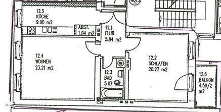 Wohnung zur Miete 345 € 2 Zimmer 67,6 m²<br/>Wohnfläche 1.<br/>Geschoss Krölstraße 45 Innenstadt Görlitz 02826