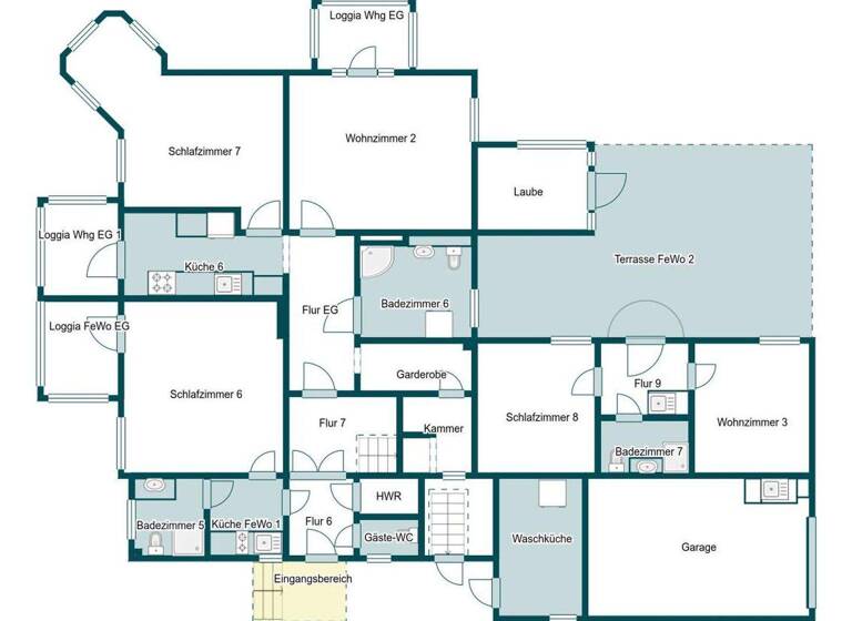 Mehrfamilienhaus zum Kauf als Kapitalanlage geeignet 1.299.000 € 13 Zimmer 436,1 m² 998 m² Grundstück Göhren 18586