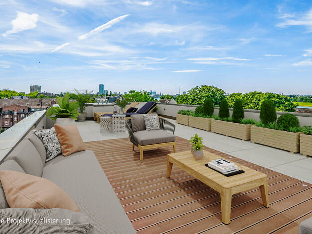 Penthouse zum Kauf - Erstbezug 2.890.000 € 4 Zimmer 260 m² 5. Geschoss Golzheim Düsseldorf / Golzheim 40474