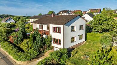 Mehrfamilienhaus zum Kauf 402.000 € 7,5 Zimmer 182 m² 982 m² Grundstück Breitenbronn Aglasterhausen / Breitenbronn 74858